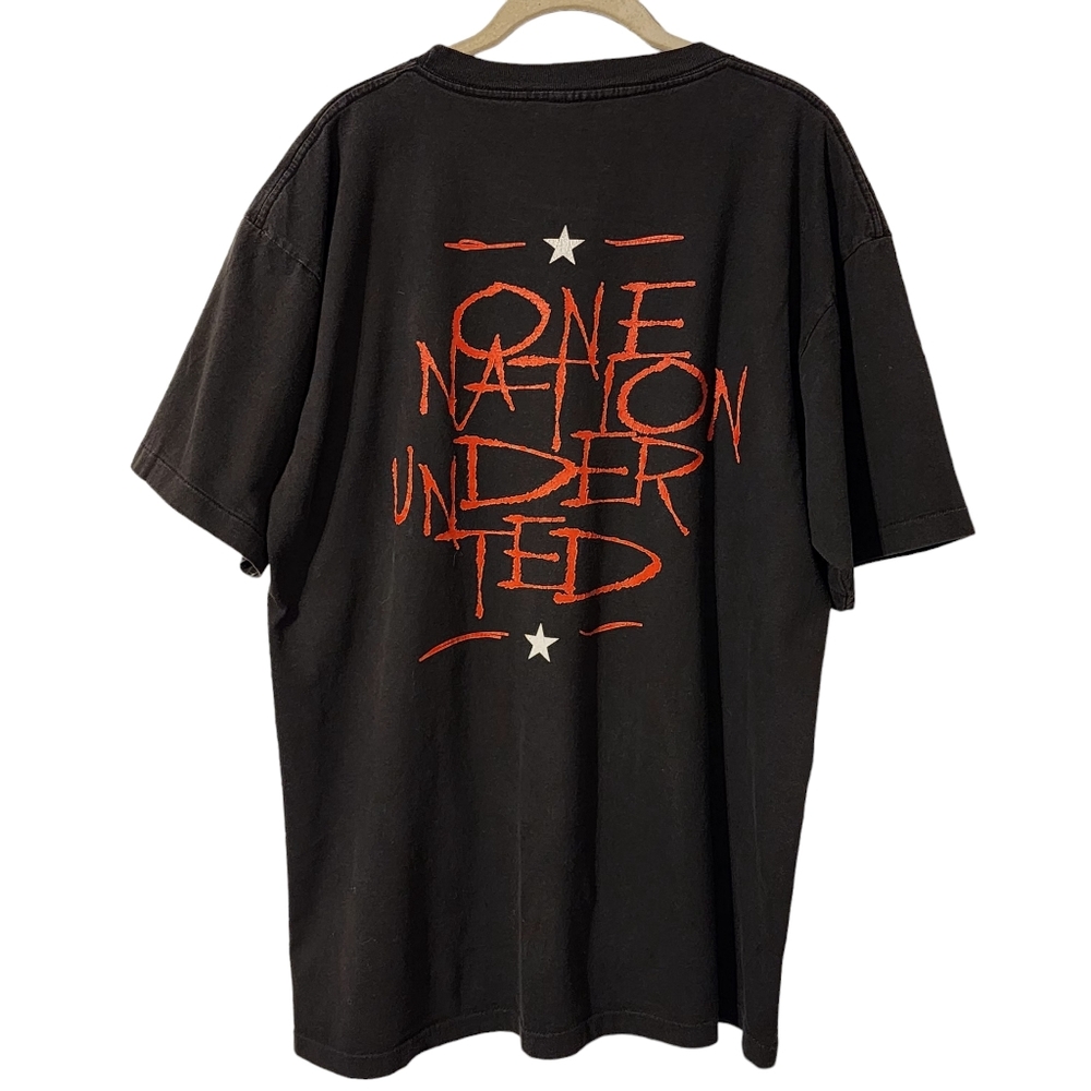 Vintage Winterland Productions Ted Nugent All Over Print | Early 90s Tee| Sz XL - Picture 2 of 14